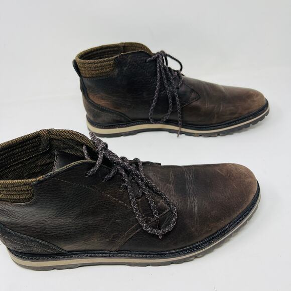 LaCoste Leather Chukka Boots Brown Casual Shoe Boot Classic Heritage - 10.5 main image 9